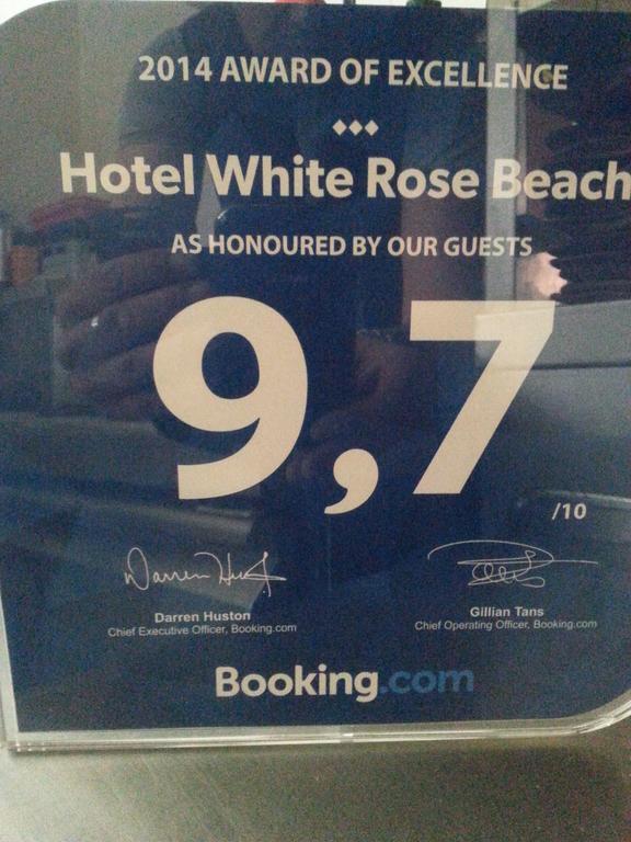 Hotel White Rose Beach Olympiakí Aktí Екстериор снимка